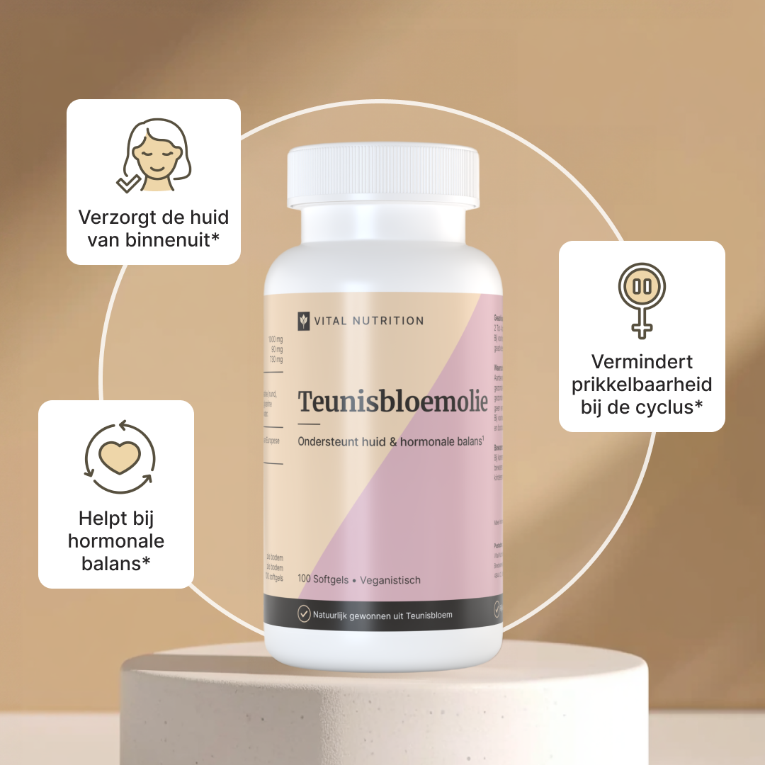 Gezondheidsvoordelen van Vital Nutrition Teunisbloemolie