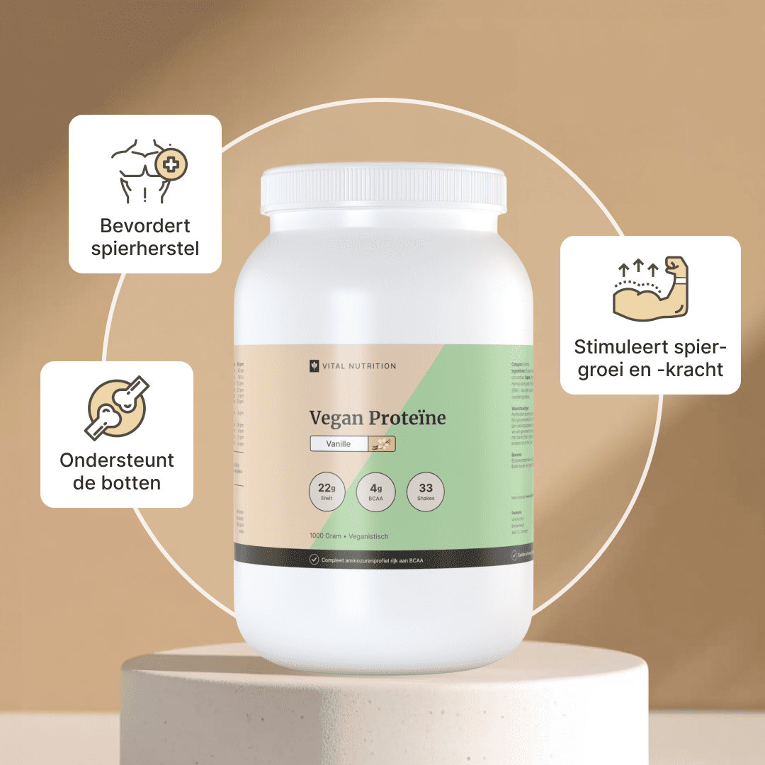 Gezondheidsvoordelen van Vital Nutrition Vegan Proteine