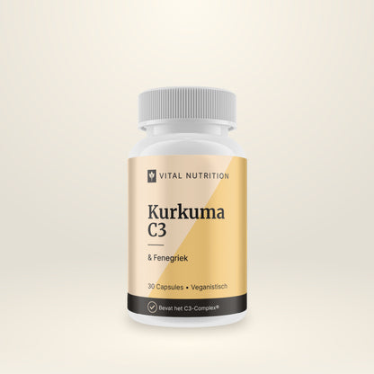 Vital Nutrition Kurkuma C3 & Fenegriek 30 capsules