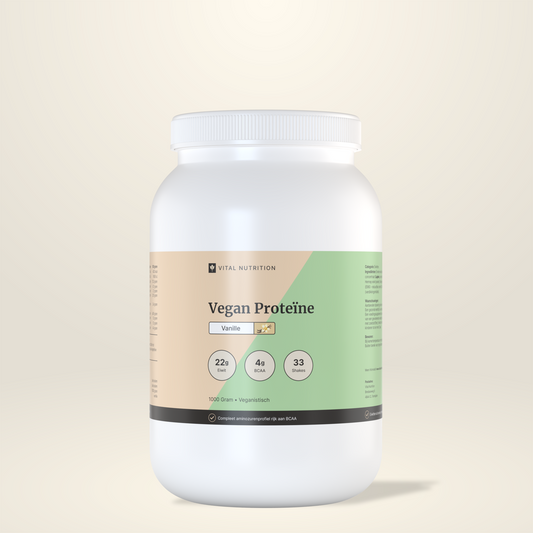 Vegan Proteïne smaak vanille van Vital Nutrition