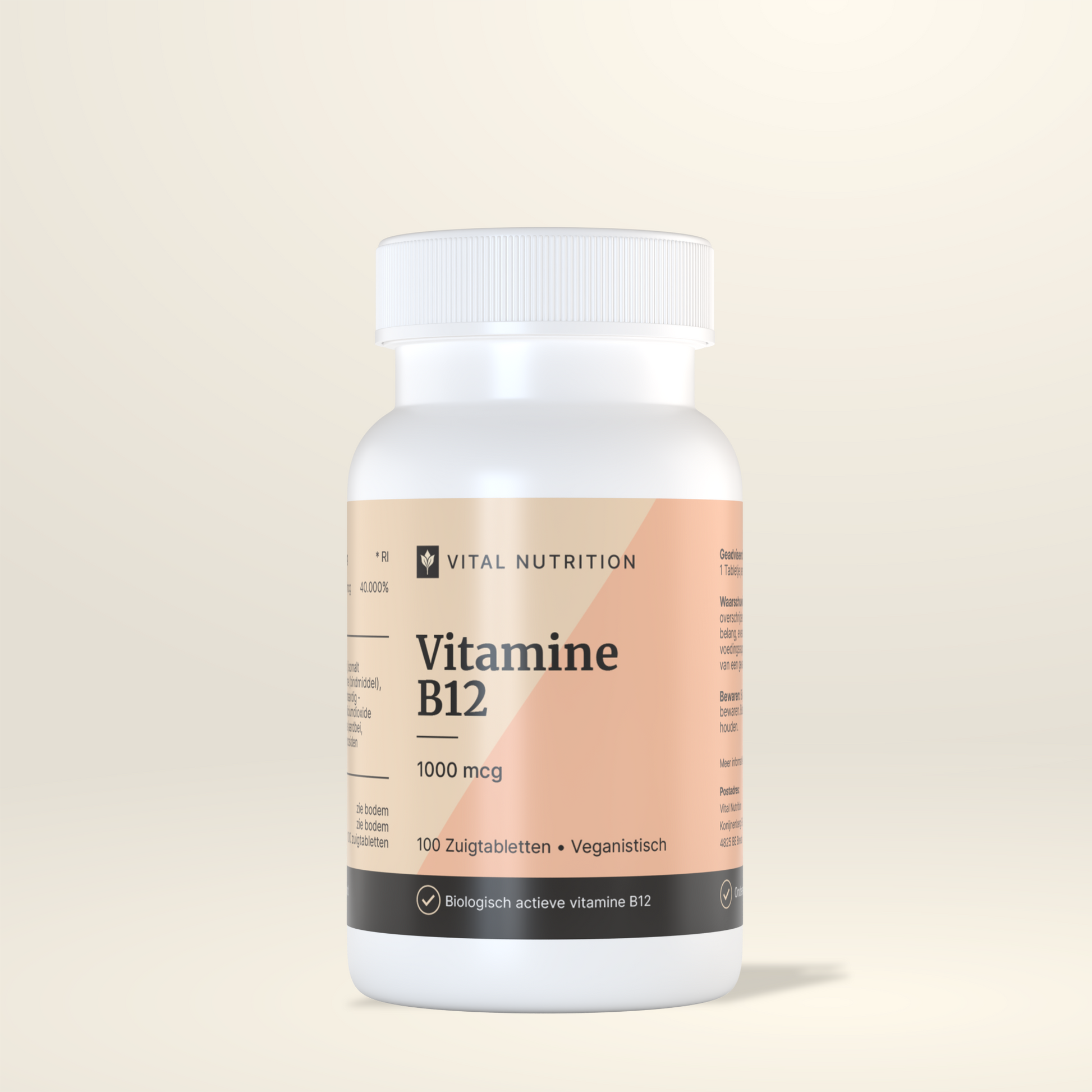 Vital Nutrition Vitamine B12 1000 mcg