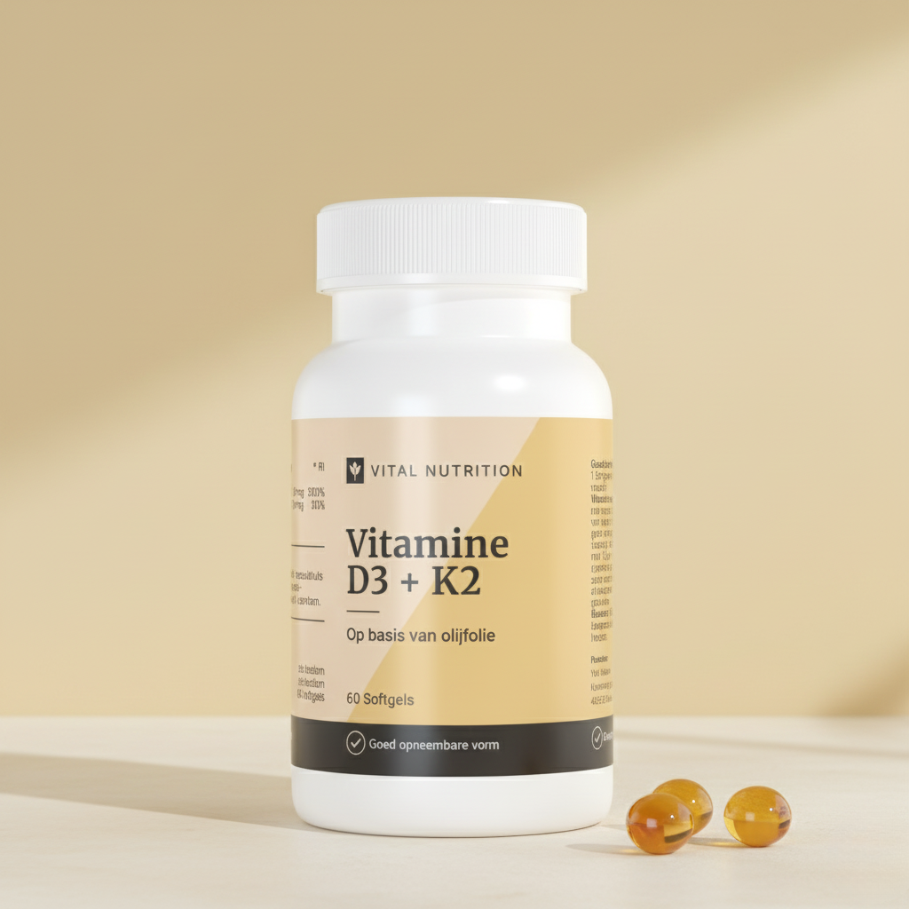 Vital Nutrition D3 + K2 product afbeelding
