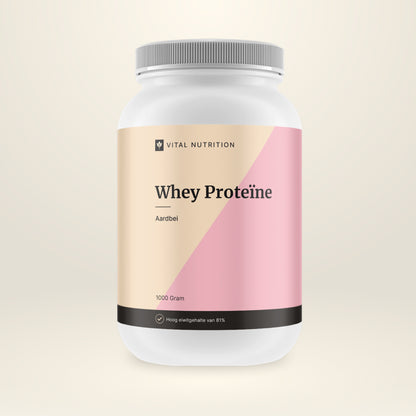 Vital Nutrition Whey Proteïne aardbei