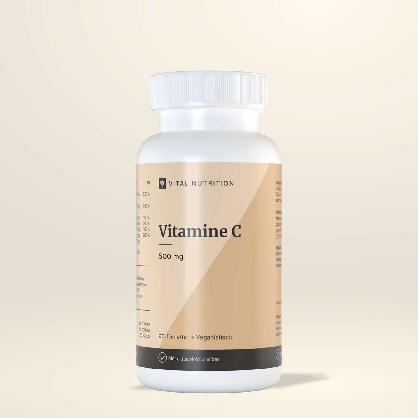 Vitamine C - 500 mg van Vital Nutrition