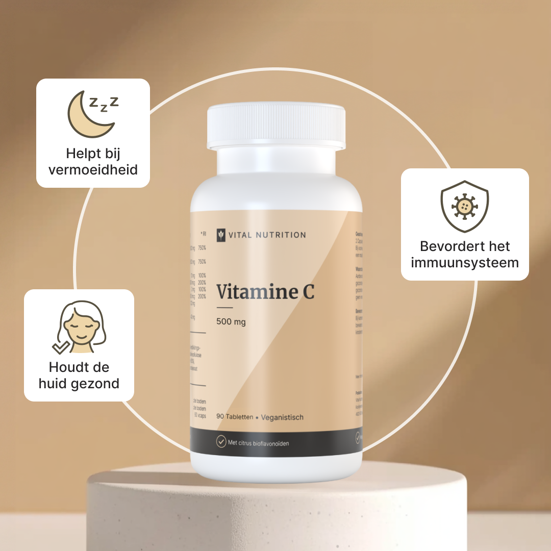 Gezondheidsvoordelen van Vital Nutrition Vitamine C 500 mg