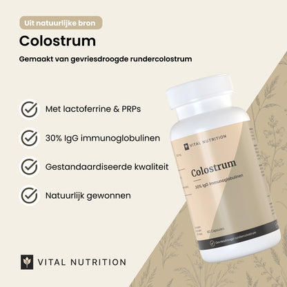 Colostrum productvoordelen - Vital Nutrition