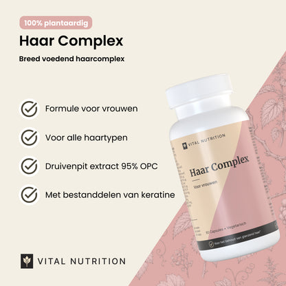 Haar Complex Vrouw productvoordelen - Vital Nutrition