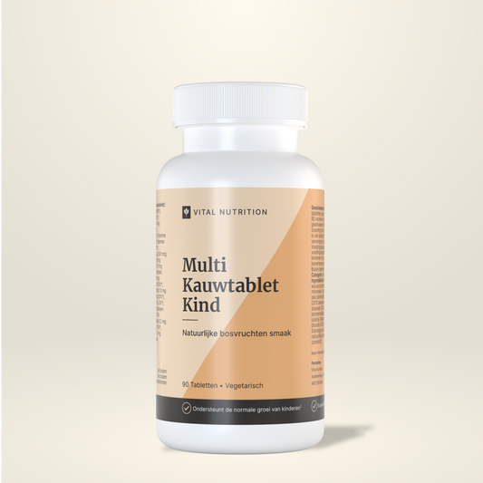 Multi Kauwtablet Kind van Vital Nutrition