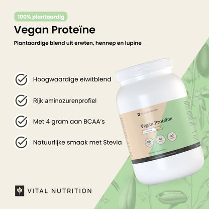 Vegan Proteine productvoordelen - Vital Nutrition
