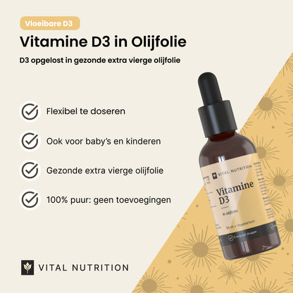 Vitamine D3 in Olijfolie