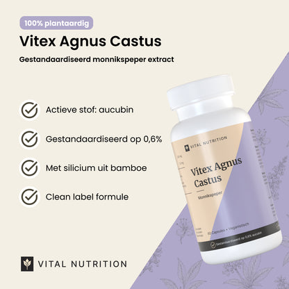 Vitex Agnus Castus productvoordelen - Vital Nutrition