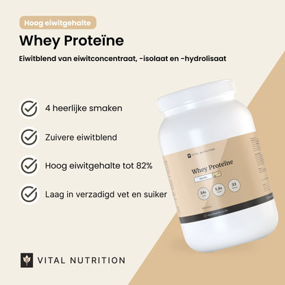 Whey Proteine productvoordelen - Vital Nutrition