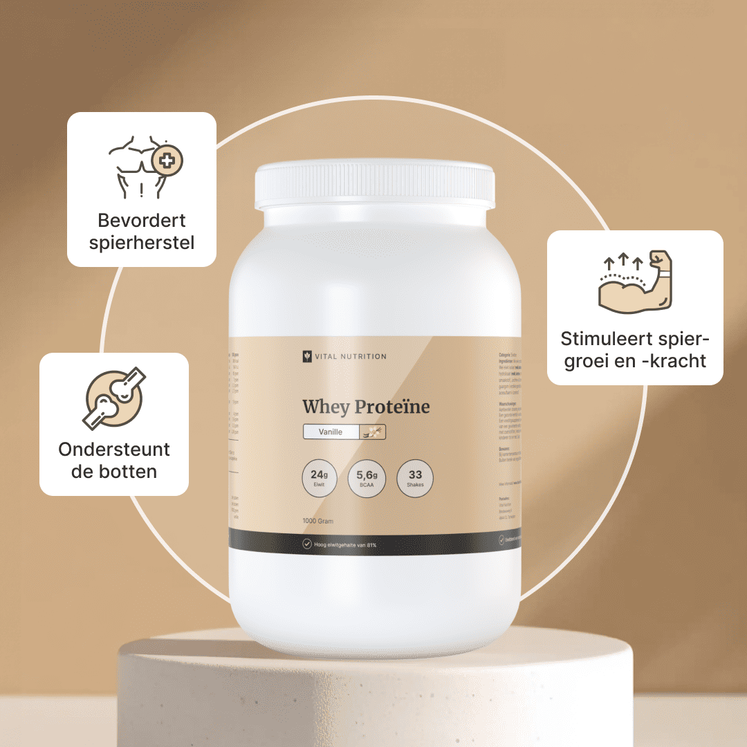 Gezondheidsvoordelen van Vital Nutrition Whey Proteine